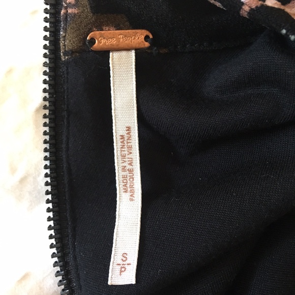 Free People - Patterned Mini Dress - Picture 3 of 4